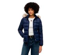 Vêtements Tommy Jeans Tjw Basic Hooded Dow DW0DW18312 pour Femme XS Bleu