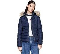 Tommy Jeans Veste Matelassée Femme Basic Hooded Down Jacket avec Capuche