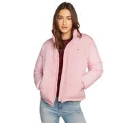 Veste Tommy Jeans Essential Puffer rose femme - S