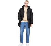 Tommy Jeans Veste Matelassée Homme Essential Down Parka à Capuche, Noir (Black), 3XL