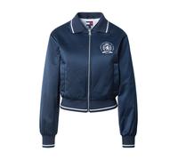 Tommy Jeans Veste mi-saison 'Back Logo Patch Varsity' bleu foncé / blanc, Taille M