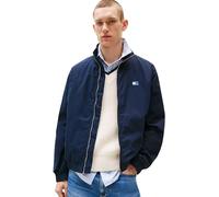 Tommy Jeans Veste Mi-Saison Homme Essential avec Col Montant, Bleu (Dark Night Navy), L
