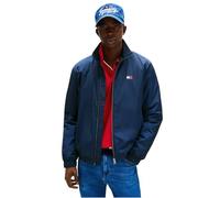 Tommy Jeans Veste Mi-Saison Homme Essential Padded avec Col Montant, Bleu (Dark Night Navy), L