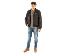 Tommy Jeans Veste Mi-Saison Homme Essential Padded avec Col Montant, Noir (Black), S