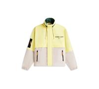 Tommy Jeans Veste mi-saison jaune citron / greige / vert / noir, Taille M