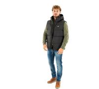 Tommy Jeans Veste sans Manches Homme Essential Down Vest avec Capuche, Noir (Black), S