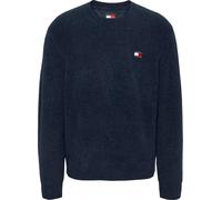 Tommy Jeans Waffle Sweater bleu - Grand XXL