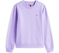 Tommy Jeans Women's Flag Crew Sweatshirt Ophelia Violet 8 (XS) Female