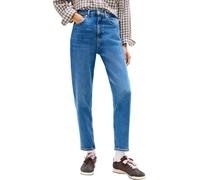 Tommy Jeans Women's MOM Jean UH TPR CH0130 CO Tapered, Denim Medium, 26W / 32L