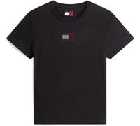 Tommy Jeans Tj Part Flag Tee Ld54 Noir 8 (XS) Female