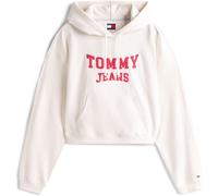 Tommy Jeans Women's Tj Varsity Over-The-Head Hoodie Ancien Blanc 12 (M) Female