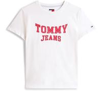 Tommy Jeans T-shirt 'VARSITY' rouge / blanc, Taille M