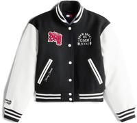 Tommy Jeans Women's Varsity Jacket Noir 12 (M) Female