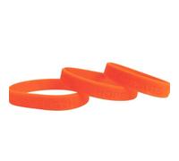 Tommy K Products Bracelets de sensibilisation multicolores - Rouge, bleu, vert, jaune, orange, charité, travail, espoir, foi, force, courage, Adult Standard, Silicone, Pas de gemme