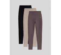 Tommy Life Leggings marron / gris / pierre, Taille XL