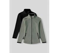Tommy Life Veste en polaire vert / noir, Taille M