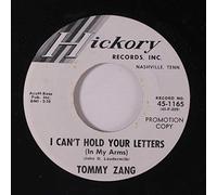 TOMMY ZANG - i can't hold your letters / shes getting married 45 rpm single