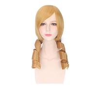 Tomoe Mami perruque bouclée jaune Cosplay Costume Puella Magi Madoka Magica résistant à la chaleur cheveux synthétiques femmes Cosplay perruques