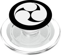 Tomoe MITSUDOMOE Symbole Japonais Shinto Yin-Yang PopSockets PopGrip pour MagSafe
