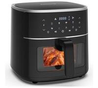 tomons 6L Friteuse sans huile Airfryer XXL Grande Capacité, avec 8 Préréglages, Fenêtre de Cuisson Visuelle, Panier Antiadhésif
