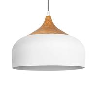 tomons Suspension LED Plafonnier Blanc Scandinave Moderne Style Simple pour Restaurant Salle à manger Restaurant