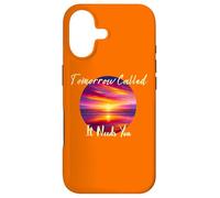 Tomorrow Called It Needs You Inspiration in Sunsets Coque pour iPhone 17