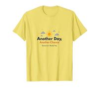 Tomorrow Needs You : Another Day, Another Chance Inspiration T-Shirt, Homme, Citron, S