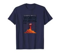 Tomorrow Needs You : Vaut la Peine de se Battre pour l'art inspirant T-Shirt, Homme, Bleu Marine, 4XL