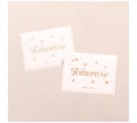 Tomorrow X Together ( Txt ) - Minisode 3: Tomorrow - Weverse Albums Random Cover Version - Incl. Card Holder, Sticker, Stamp Sticker, Photocard A, Photocard B + Qr Card [Compact Discs] Photos, Sticker