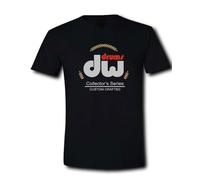 TOMORROWS Dw Drums Collector's Series Glogo Drum Workshop Black T-Shirt M