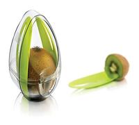 Tomorrow's Kitchen 2860460 Boîte de Garde kiwis en blanc/vert en Plastique Blanc/Vert 20 x 20 x 10 cm