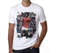 TOMORROWS Men's Johan Cruyff Mens White Gift Men T-Shirts White 3XL
