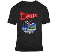 TOMORROWS Thunderbirds TV Show T Shirt Black M