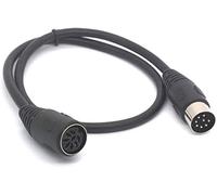 Tomost Câble d'extension DIN 8 broches MIDI mâle vers femelle pour Bang & Olufsen B&O Powerlink Ect Musicial Insturement 50 cm.