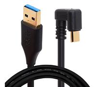 Tomost Câble USB de type C, angle de 180 degrés, type A 3.0 vers USB C, câble de synchronisation et de chargement pour Huawei P20, Mate 20 Pro, P10, Samsung S10, S9, S8 (1 mètre)