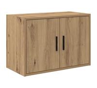 Tomostar Armoire Murale de Rangement Garage, Armoire à Outils Suspendue Atelier Garage chêne Artisanal 60x30x41 cm Bois d'ingénierie