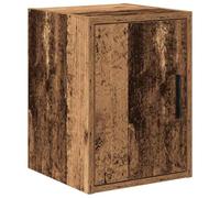 Tomostar Armoire Murale de Rangement Garage, Armoire à Outils Suspendue Atelier Garage Vieux Bois 30x30x41 cm Bois d'ingénierie