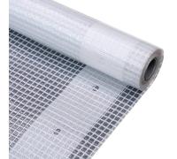 Tomostar Bâche de Rechange Serre Tunnel, Bâche de Protection pour Serre Film de Jardin Couverture de Polytunnel Anti-UV Imperméable Leno 260 g/m² 3 x 20 m Blanc