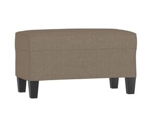 Tomostar Banc Bout de Lit, Banc Banquette Taupe 70x35x41 cm Tissu