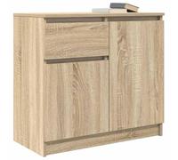 Tomostar Buffet Cuisine, Buffet Bas Meuble de Rangement Salon avec tiroir chêne Sonoma 71x35x65 cm Bois d'ingénierie