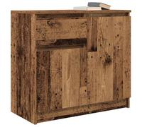 Tomostar Buffet Cuisine, Buffet Bas Meuble de Rangement Salon avec tiroir Vieux Bois 71x35x65 cm Bois d'ingénierie