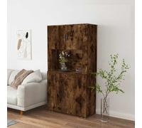 Tomostar Buffet Cuisine, Placard de Cuisine Meuble de Rangement Salon Chêne fumé Bois d'ingénierie