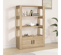 Tomostar Buffet Cuisine, Placard de Cuisine Meuble de Rangement Salon Chêne Sonoma 80x30x119,5 cm Bois d'ingénierie