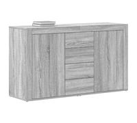 Tomostar Buffet, Meuble de Rangement Armoire de Cuisine Sonoma Gris 120 x 36 x 69 cm Bois d'ingénierie