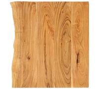 Tomostar Dessus de Meuble Lavabo, Tablette Comptoir Plateau de Salle de Bain Remplacement Acacia 58x52x2,5 cm