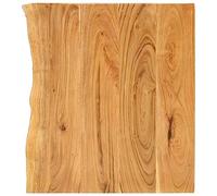 Tomostar Dessus de Meuble Lavabo, Tablette Comptoir Plateau de Salle de Bain Remplacement Acacia 80x52x2,5 cm