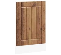 Tomostar Façade de Porte Lave Vaisselle, Panneau de Lave-Vaisselle Accessoire pour Lave-Vaisselle Cuisine Lucca Vieux Bois Bois d'ingénierie