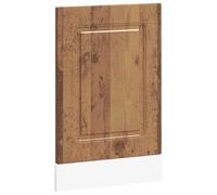 Tomostar Façade de Porte Lave Vaisselle, Panneau de Lave-Vaisselle Accessoire pour Lave-Vaisselle Cuisine Kalmar Vieux Bois 45x1,5x67 cm