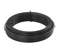 Tomostar Fil de Fer Plastifié, Fil d'attache Métal pour Jardin Anthracite 33 m PVC