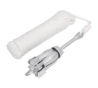 Tomostar Grappin Pliant avec Corde, Ancre Bateau Grappin Pliable argenté 2,5 kg Fer malléable